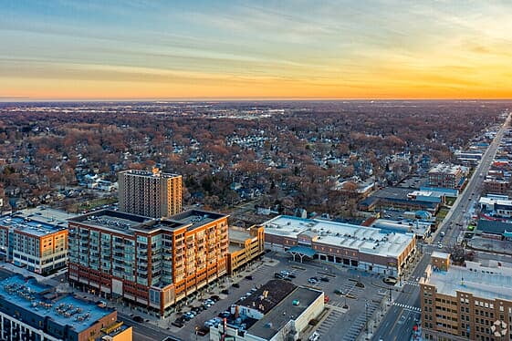 Royal Oak skyline